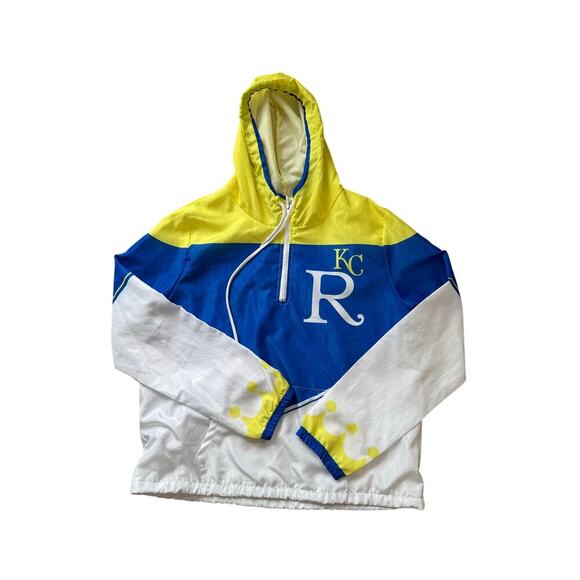 Kansas City Royals 90 jacket; baseball, 90's theme; size Med - Picture 1 of 8